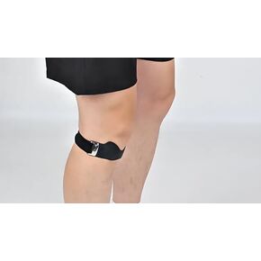 Knee Braces for Women and Men, Patella Knee Support Strap, Basketball, Running, Hiking, Volleyball, Tennis, Squats (Black) in Saudi Arabia