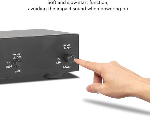 48V Phantom Power Supply, Microphone Phantom Power Supply with 2 XLR Cables, Support Dual Microphones, 48 V Phantom Power for Music Recording Equipment in Saudi Arabia