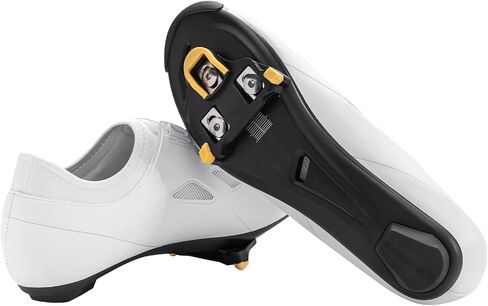 SPD-SL Pedal Cleats for Shimano SM-SH11 System Shoes Locking Cycling Road Bike Pedals Cleat 6 Degrees Float Yellow Indoor Outdoor Peleton Bicycle Clips in Saudi Arabia