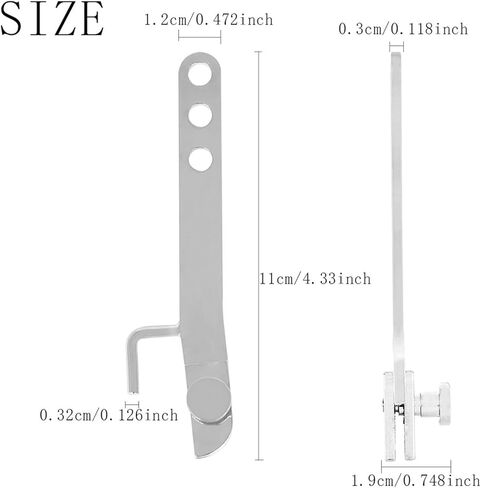 Colaxi Bassoon Balancing Bar Strap Adjuster Tool Steel Musical Instrument Replacement Regulator Tool Woodwind Instrument Accessory in Saudi Arabia