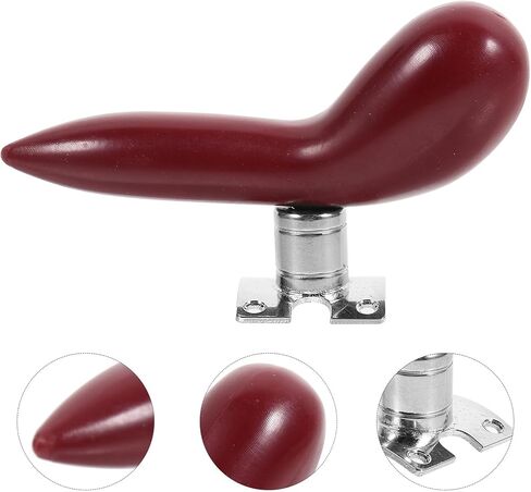 وسادة دعم إبهام الباسون المريحة مع قاعدة مطلية بالفضة قابلة للفصل ومسند إصبع خفيف الوزن على شكل طائر للعب مريح وحامل يد ثابت باللون الأحمر in Kuwait