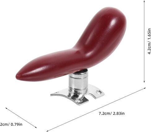 وسادة دعم إبهام الباسون المريحة مع قاعدة مطلية بالفضة قابلة للفصل ومسند إصبع خفيف الوزن على شكل طائر للعب مريح وحامل يد ثابت باللون الأحمر in Kuwait