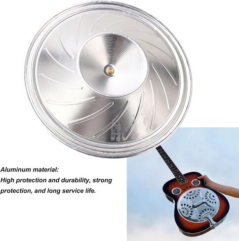 LiebeWH Resonator Cone Aluminum Protective Durable Sturdy Resonator Cone Guitar Parts for Guitar Bass Parts Replacement, LIEBEWH2OKENXZRHG in Saudi Arabia