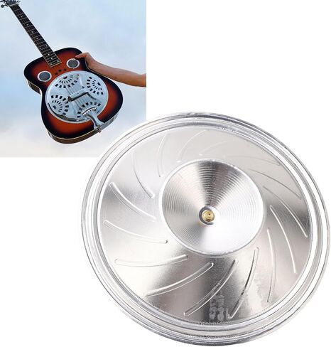 LiebeWH Resonator Cone Aluminum Protective Durable Sturdy Resonator Cone Guitar Parts for Guitar Bass Parts Replacement, LIEBEWH2OKENXZRHG in Saudi Arabia