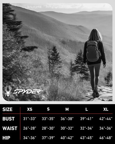Spyder Womens Softshell Jacket - Cozy Fleece Lined Long Winter Coat - Lightweight Soft Shell Hooded Fall Jacket for Women in Saudi Arabia