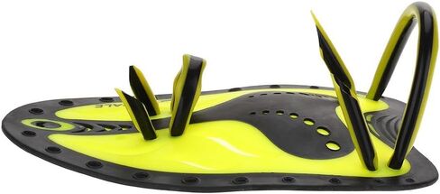 VGEBY Swimming Hand Paddles, Adjustable Diving Training Hand Fin Flippers Gloves Equipment(S-Yellow) Swim Paddles for Lap Swimming Swim Paddles Training in Saudi Arabia