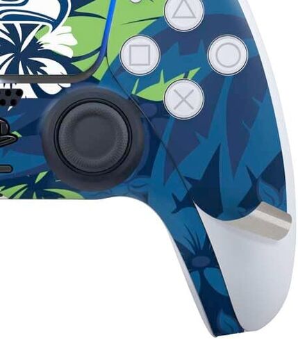 Skinit Decal Gaming Skin Compatible with PS5 Bundle - Officially Licensed NFL Seattle Seahawks Black & White Design in Saudi Arabia