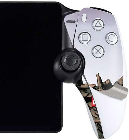 ملصق Skinit المخصص للألعاب متوافق مع مشغل PlayStation Portal Remote - تصميم Marvel Hulk Green Goliath المرخص رسميًا in Saudi Arabia