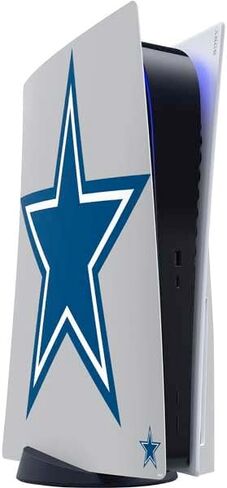 Skinit Decal Gaming Skin Compatible with PS5 Console - Officially Licensed NFL Dallas Cowboys Design in Saudi Arabia