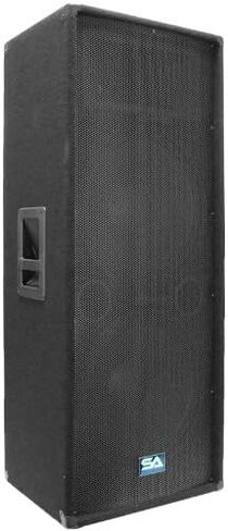 الصوت الزلزالي - SA-155T-PKG21 - زوج من مكبرات الصوت Dual15 PA/DJ مع كابلين مكبر صوت مقاس 25 بوصة - حزمة سماعات وكابلات PA مزدوجة مقاس 15 بوصة in Saudi Arabia