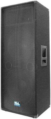 الصوت الزلزالي - SA-155T-PKG21 - زوج من مكبرات الصوت Dual15 PA/DJ مع كابلين مكبر صوت مقاس 25 بوصة - حزمة سماعات وكابلات PA مزدوجة مقاس 15 بوصة in Saudi Arabia