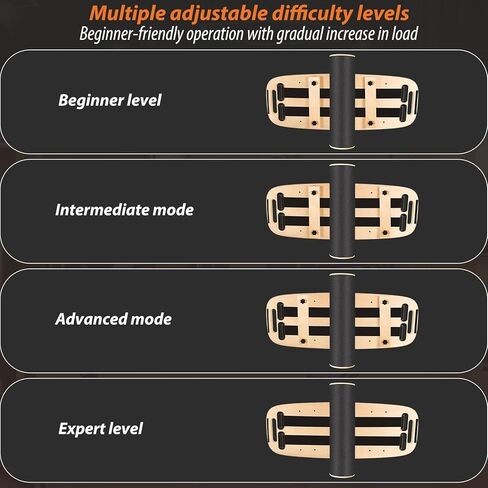 مدرب التوازن، مدرب التوازن لركوب الأمواج مع سدادات قابلة للتعديل - 3 خيارات مختلفة للمسافات، ألواح توازن خشبية، مدرب التوازن لركوب الأمواج، وتمارين اللياقة البدنية، والتدريب على الجليد in Kuwait