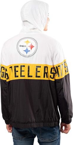 Ultra Game Adults NFL Official Smashing Records Satin Jacket in Saudi Arabia