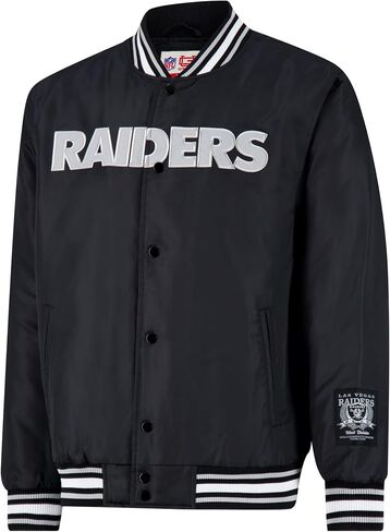 Ultra Game Adults NFL Official Smashing Records Satin Jacket in Saudi Arabia