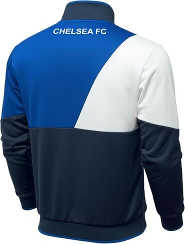 Icon Sports Chelsea Track Jacket – Adult Sizes, Official Chelsea FC Zip-Up Training Jacket in Saudi Arabia