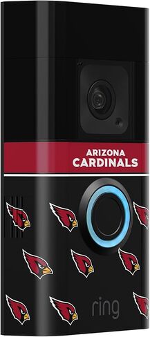 All-New Limited Edition, Official NFL Faceplate for Ring Doorbells - Video Doorbell 3, Video Doorbell 3 Plus, Video Doorbell 4, Battery Doorbell Plus, and Battery Doorbell Pro | Buffalo Bills in Saudi Arabia