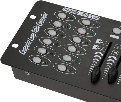192 DMX 512 المرحلة DJ ضوء تحكم الإضاءة حزب حانة النادي الليلي DJ KTV تتحرك رؤساء (192DMX) in Kuwait