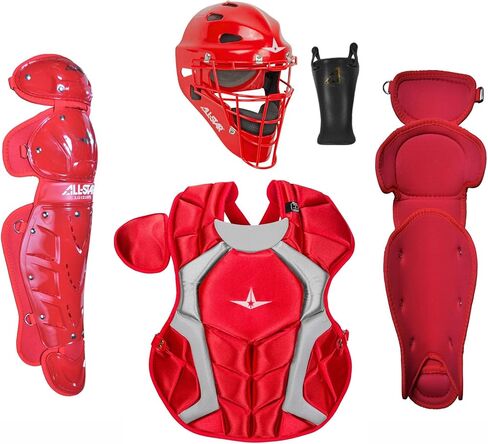All-Star Player's Series Youth Catcher’s Kit – Complete Protective Baseball/ Softball Gear Set, NOCSAE Certified, Ages 7-16 in Saudi Arabia