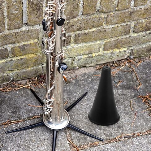 حامل كلارينيت معدني قابل للطي بخمسة أرجل للمبتدئين والمحترفين، دعم ثابت مع قاعدة ABS متوافقة مع أنواع مختلفة in Kuwait