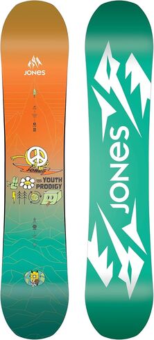 JONES - Youth Prodigy, Snowboards Directional All Mountain, Ideal for Freestyle, Freeride, pow, Corn or chop in Saudi Arabia