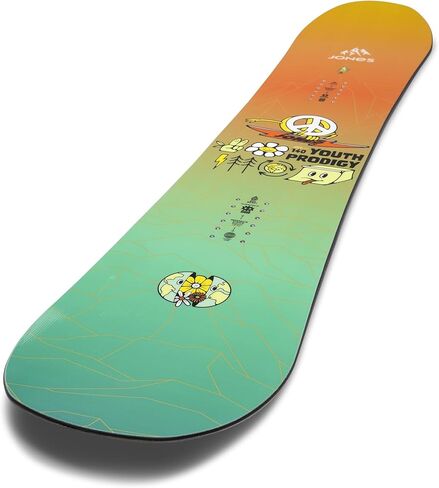 JONES - Youth Prodigy, Snowboards Directional All Mountain, Ideal for Freestyle, Freeride, pow, Corn or chop in Saudi Arabia