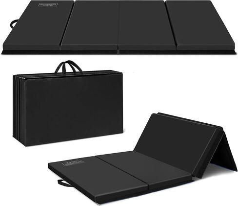 بساط تمارين الجمباز بولار أورورا مقاس 3'x6'x2 سميك قابل للطي والتمارين الرياضية وحصائر اليوجا القابلة للتمدد in Kuwait