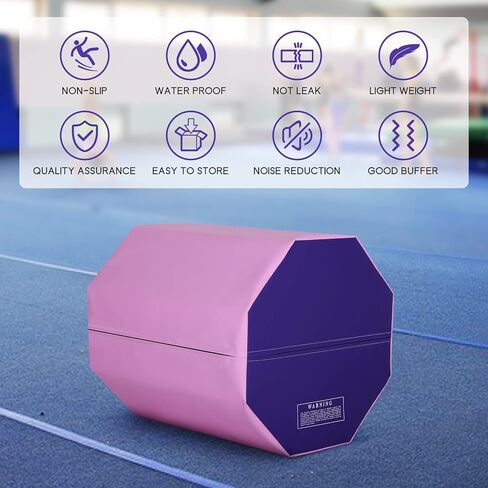 PayLessHere Octagon Tumbler Octagon Mat Gymnastics 24.4" x 25.6" Gymnastic Equipment Mat Tumbling Mats for Gymnastics Gym Fitness Home in Saudi Arabia