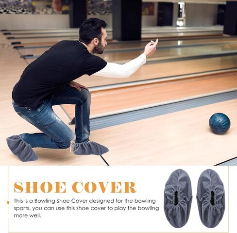 VICASKY Bowling Shoe Covers Women Shoes Womens Tap 2 Pairs Slider Reusable Coversleaning Tool Random Color Covers, Boot Reusable, Non-Slip Protector for Adults Purple in Saudi Arabia