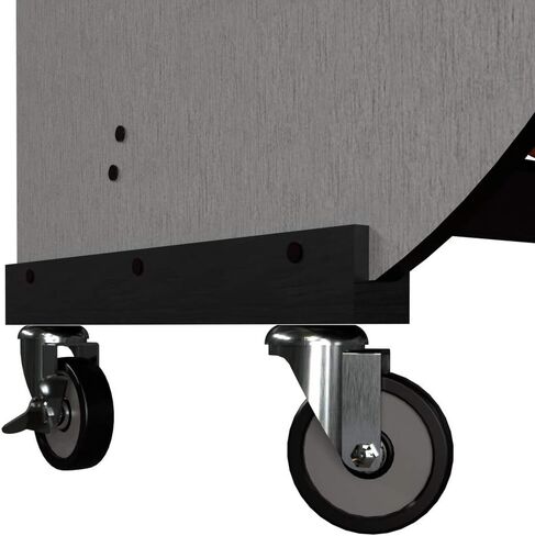 A&S Crafted Products The Band Room 6 Cello Storage & Transport Cart For Music Classrooms | Designed for Music Teachers | Hold Four ½, ¾ and full-size cellos | Made In U.S.A. in Kuwait