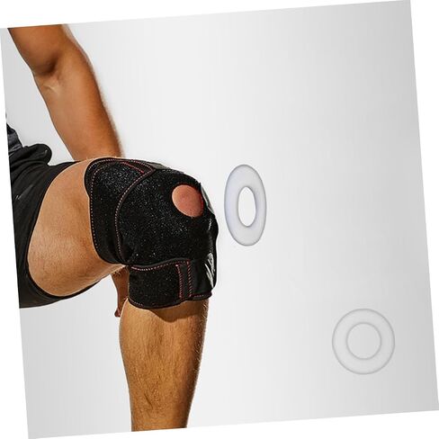 POPETPOP 1pcs Sports Knee Pad for Basketball and Athletic Use Protective Sleeve for Squats Comfortable Muscle Support and Injury Prevention Leg Compression Guard in Saudi Arabia