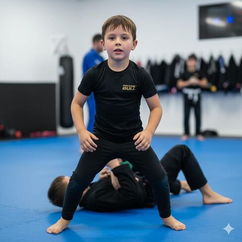 Rash Guards for Boys and Girls, Half Sleeve Compression BJJ Kids and Youth Rash Guard in Saudi Arabia