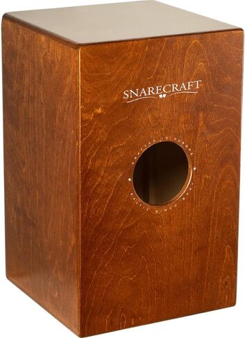 Snarecraft Cajon Box Drum with Internal Snares and Bass Tone for Acoustic Music — MADE IN EUROPE — Play with Your Hands, Baltic Birch, 2-YEAR WARRANTY in Saudi Arabia