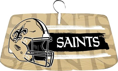 NFL Fanmats New Orleans Saints Folding Umbrella Auto Sun Shade in Saudi Arabia