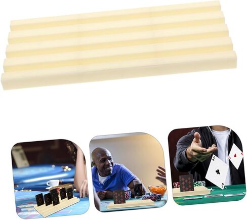 Toyvian 2pcs Portable Card Holder Stand Hands Design for Poker and Dominoes Fit for Game Durable Construction Modern Aesthetic for Family Gatherings in Saudi Arabia