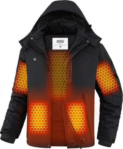 Graphene Heated Jacket for Men with Rechargeable Battery Pack Included in Saudi Arabia
