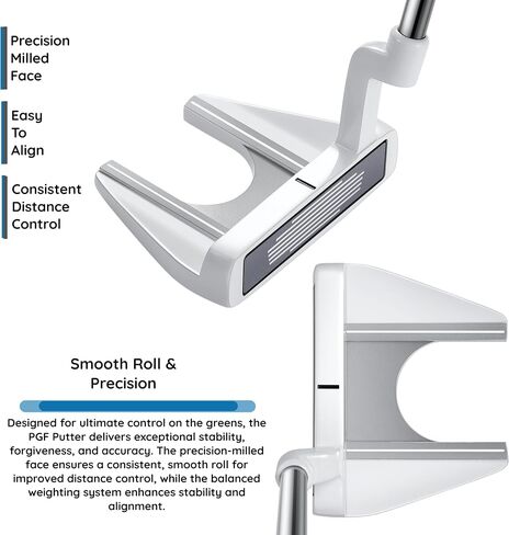 PGF Labs Gold TP BG-77 Complete Golf Club Package Set for Men & Women [14-Pieces] [Flex: Regular] in Saudi Arabia