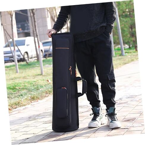 Toyvian Waterproof Oxford Cloth Trombone Bag Adjustable Shoulder Backpack Musical Instrument Storage Holder for Tenor and Alto Trombone in Saudi Arabia