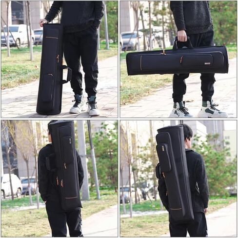 Totority Oxford Cloth Trombone Bag Double Shoulder Design Thickened Protective Musical Instrument Carrying Case for Trombone in Saudi Arabia