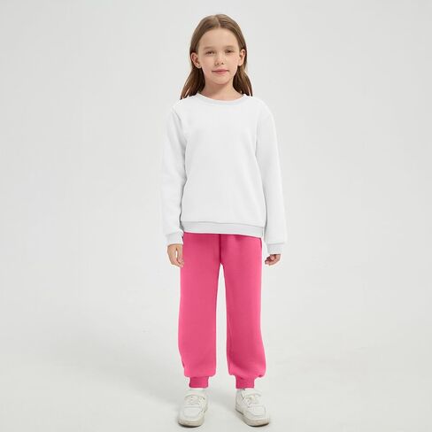 سروال رياضي للأطفال الصغار من الصوف سروال رياضي بحزام خصر مطاطي للأولاد والبنات (2-14 سنة) in Kuwait