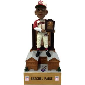 Bobbleheads Satchel Paige Kansas City Monarchs Talking HOF Jersey Negro Leagues in Saudi Arabia