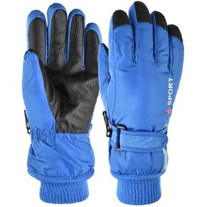 Winter-Skiing-Snowboarding-Gloves Warm Outdoor Sports Mittens for Girls Boys 5-10 Years in Kuwait
