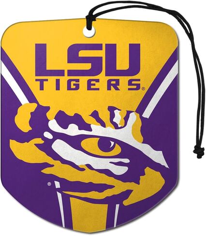 FANMATS Louisiana State University Air Freshener 2-pk 2.75" x 3.5" -"Tiger Eye Logo & Wordmark2 in Saudi Arabia