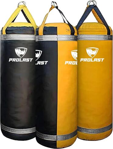 PROLAST 4Ft XL 135Lb حقيبة ركل ثقيلة للبالغين، الملاكمة، الفنون القتالية المختلطة، الفنون القتالية، الملاكمة التايلاندية، معدات تدريب القوة، شعار وحيد القرن in Kuwait