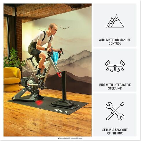 Garmin TacX® Alpine, Gradient Simulator for Indoor Training, Works with TacX NEO 3M and 2T Smart Trainers, Automatically Responds to Virtual Grade Changes in Saudi Arabia
