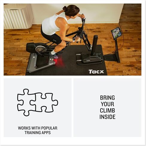 Garmin TacX® Alpine, Gradient Simulator for Indoor Training, Works with TacX NEO 3M and 2T Smart Trainers, Automatically Responds to Virtual Grade Changes in Saudi Arabia