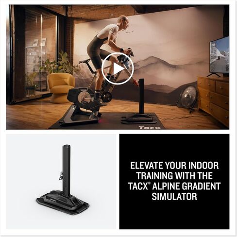 Garmin TacX® Alpine, Gradient Simulator for Indoor Training, Works with TacX NEO 3M and 2T Smart Trainers, Automatically Responds to Virtual Grade Changes in Saudi Arabia