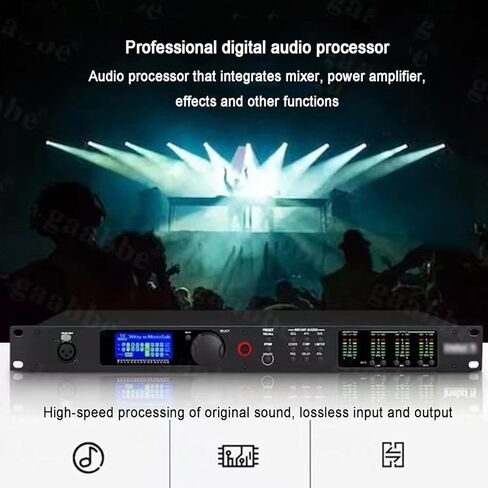 LCD Audio Processor with Frequency Division, Level Indicator & PC Control - Ideal for DJ Studios & Live Performances, Enhanced Sound Quality & Precision in Kuwait