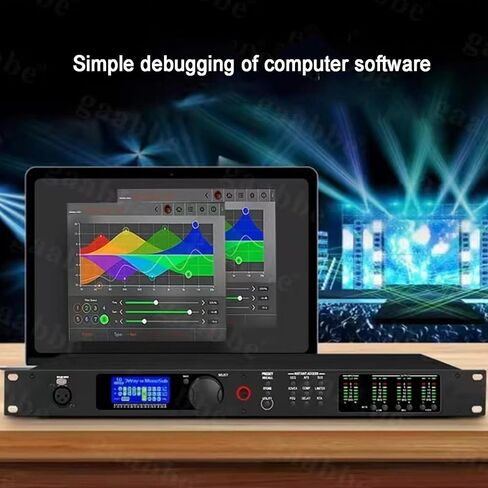 LCD Audio Processor with Frequency Division, Level Indicator & PC Control - Ideal for DJ Studios & Live Performances, Enhanced Sound Quality & Precision in Kuwait