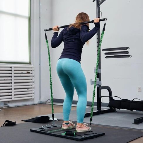 3-Piece Pilates Stick with Adjustable Resistance, Portable Multi-Function Bar for Yoga, Includes Foam, Carbon Steel, Ideal for Pull-Down Workouts in Kuwait