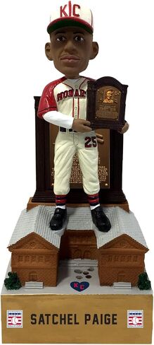 Bobbleheads Satchel Paige Kansas City Monarchs Talking HOF Jersey Negro Leagues in Saudi Arabia